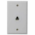 Audiovox Canada Wallplate Rj45 White CTPH552R